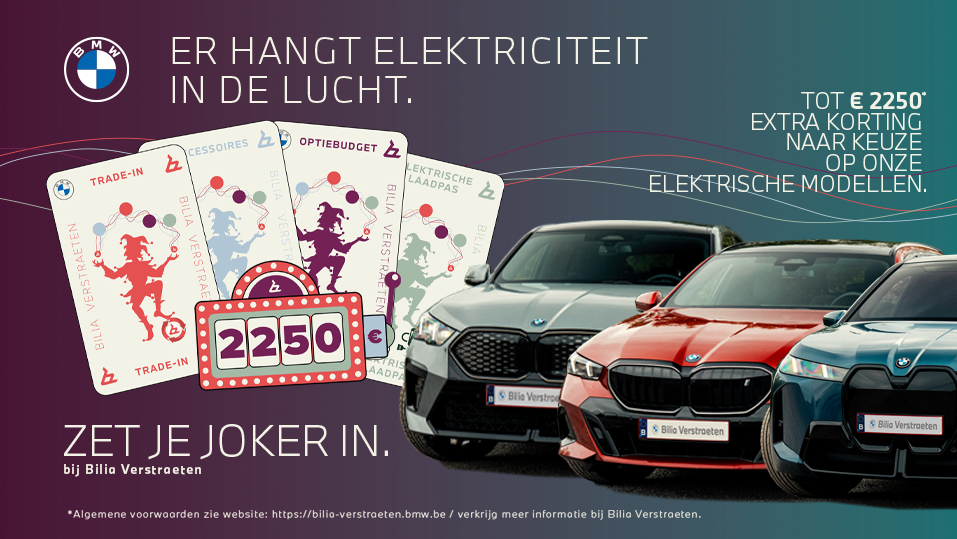 Joker actie BMW Bilia Verstraeten